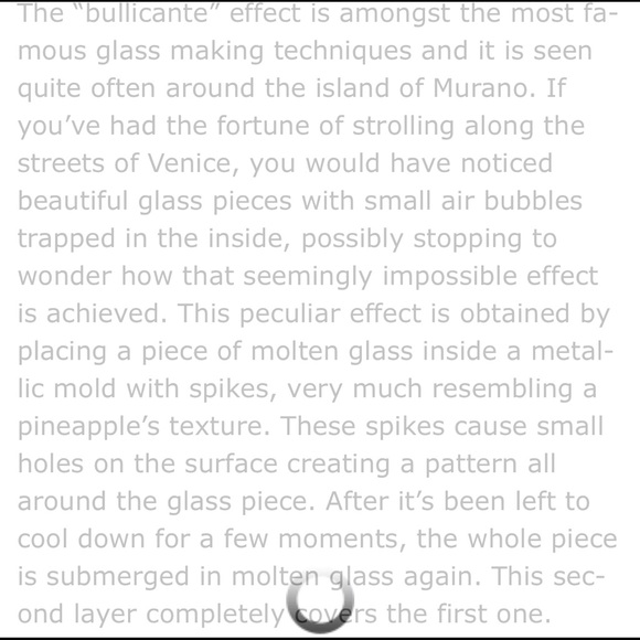 VINTAGE MURANO BULLICANTE EGG SHAPED PAPERWEIGHT - Picture 15 of 16